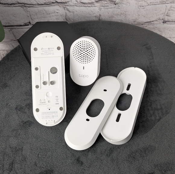 Kasa KD110 2K Smart doorbell w/ new chime, Hardwired 1080p HD 128GB max, tp-link - Picture 2 of 5